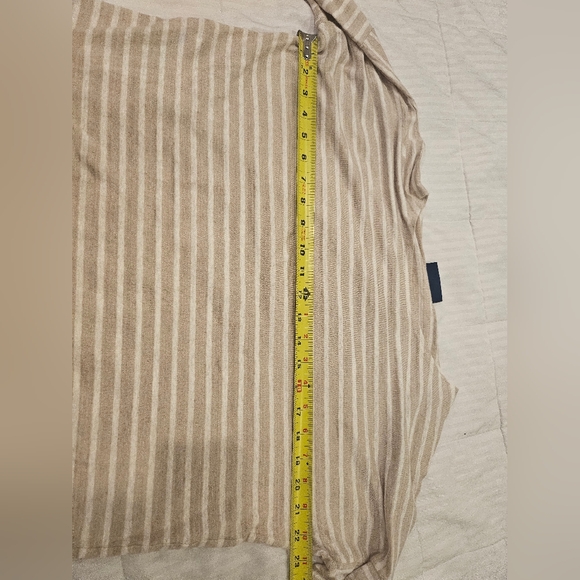 Jenni kayne X Saint James RUE drop shoulder tee oatmeal M - Picture 11 of 11